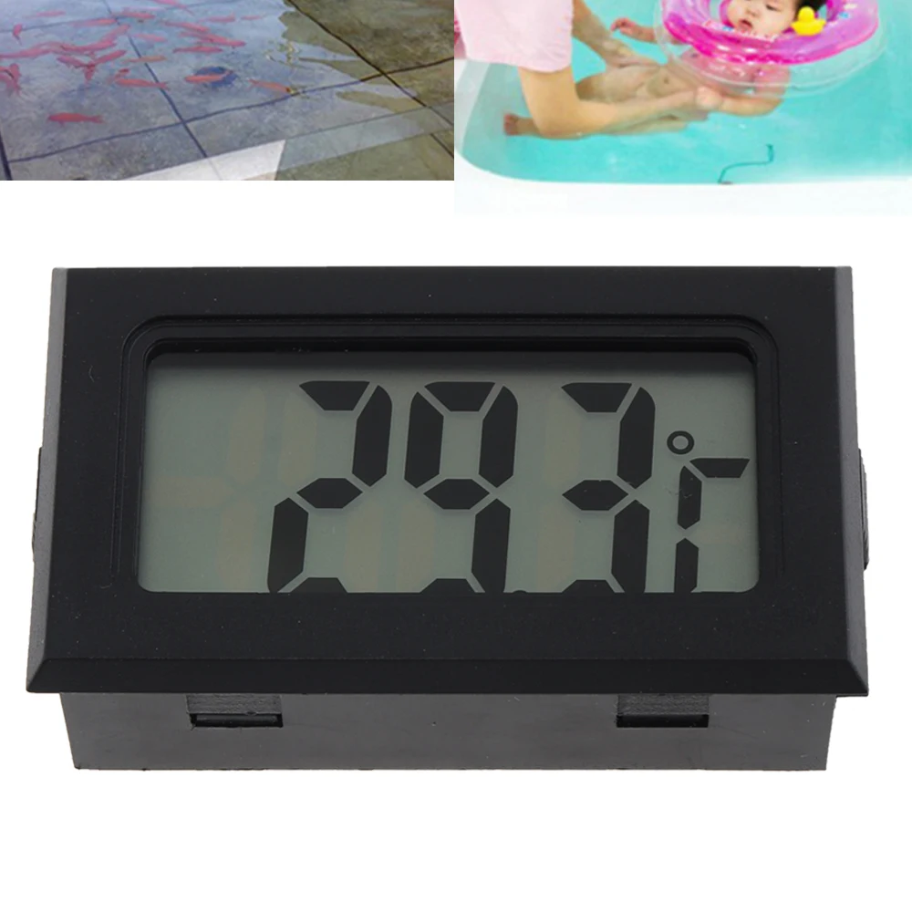 

1M TPM-10 LCD Digital Thermometer Hygrometer Temperature Humidity Sensor Meter Car Incubator Aquarium Weather Station Tester