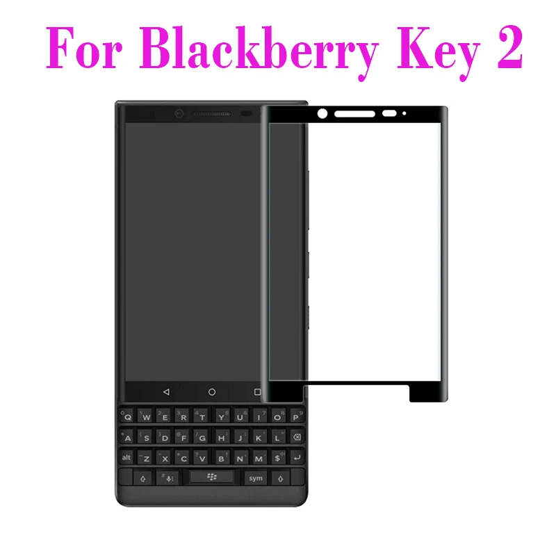 Закаленное 3d стекло для Blackberry Keytwo полноэкранная Взрывозащищенная защитная