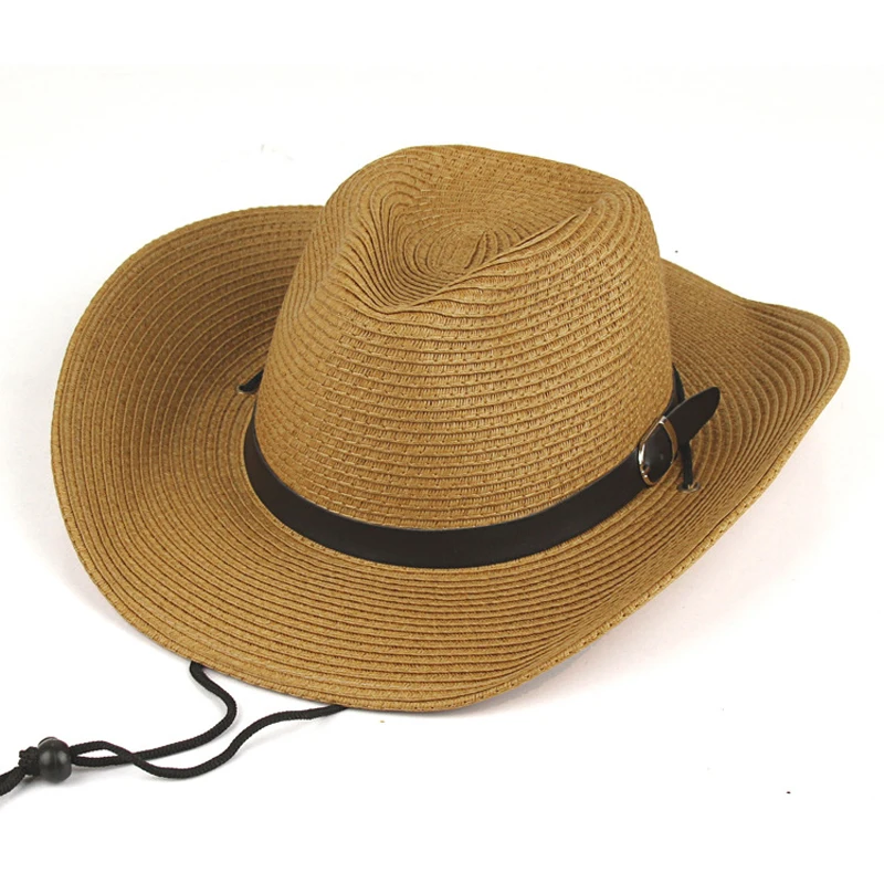 

Men Women Fashion Western Cowboy Hat Gentleman Cowgirl Jazz Church Sombrero Sun-proof Caps Retro Vintage Panama Cap Sun Hats