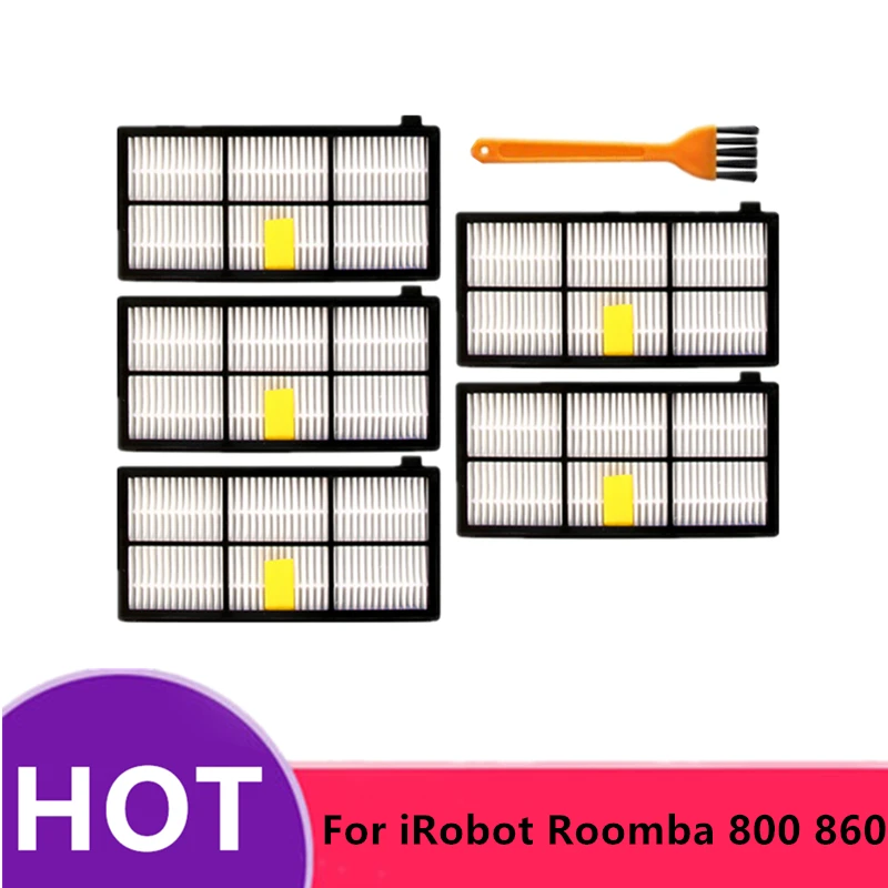 For iRobot Roomba 800  Series  860 870 871 880 980 990 HEPA Filter Vacuum Cleaner Accessories