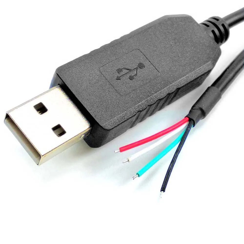 Pl2303ta usb uart ttl 3 v проводной конец для программирования мигающий отладочный кабель