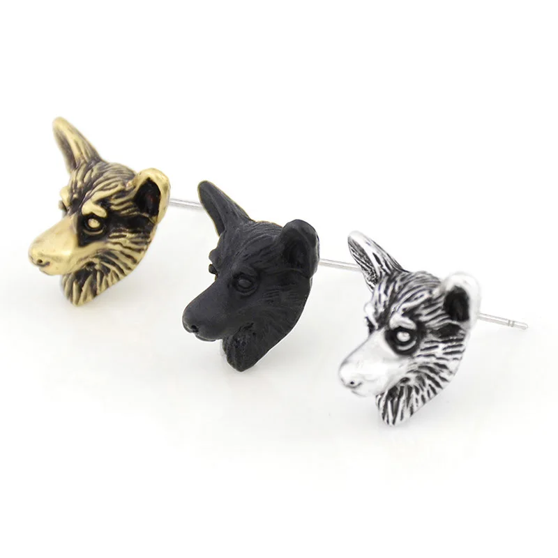 Модные Винтажные Серебристые серьги в стиле бохо аниме вельш корги собаки