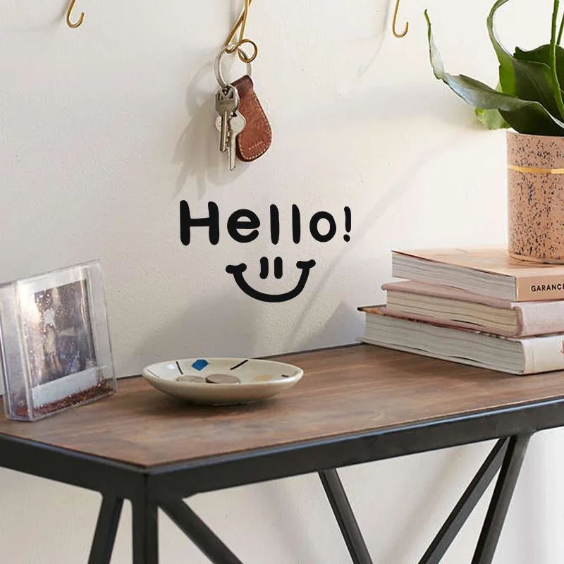 Домашнее украшение Hello Smile Настенная Наклейка для детской комнаты