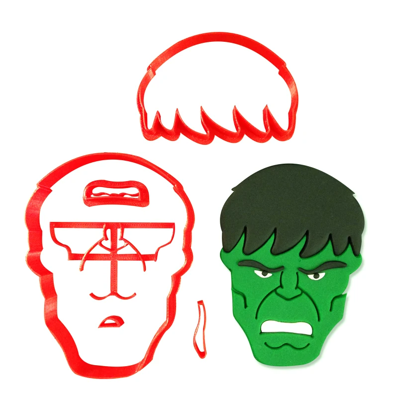 Супер Героя Комиксов зеленого цвета для мальчиков на день рождения торт кекс