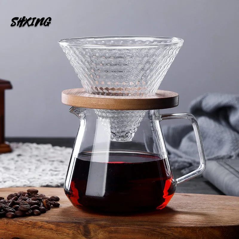 Кофейник в стиле клубника V60 кофейник с капельницей объемом 600 мл и котелок набор