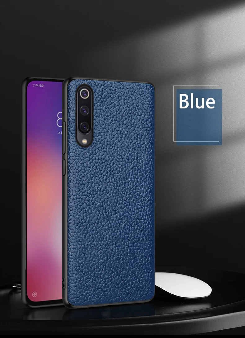 Чехол для телефона для Xiao mi Red mi Примечание 7 5 6 8 Pro 6A 7A mi 9T 8 se A1 A2 A3 Lite чехол mi x 2S 3 S Max 3 Y3 Poco F1 Litchi текстурный чехол