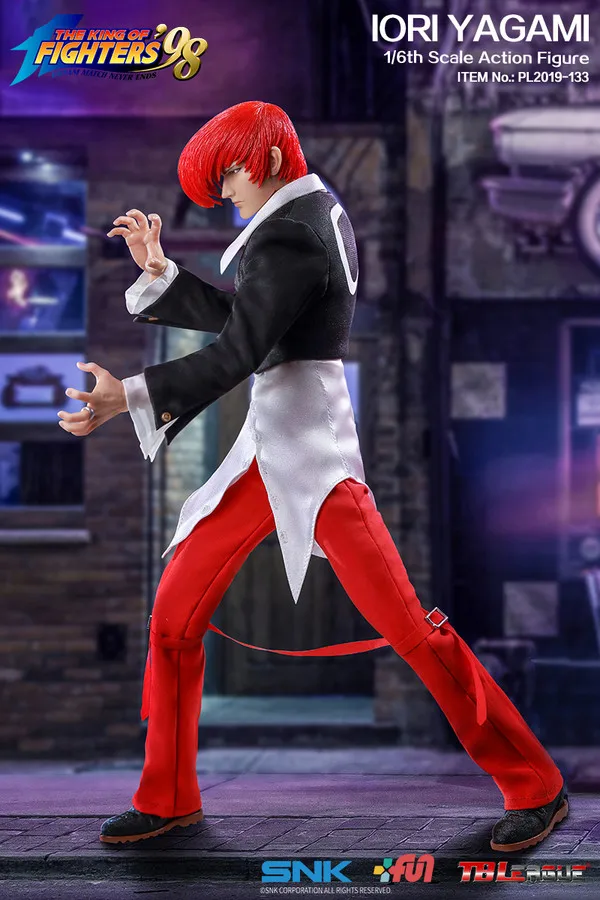 Soldier Phicen 1/6 масштаб Iori Yagami Король бойцов экшн игрушечная фигурка-модель для детской игрушки