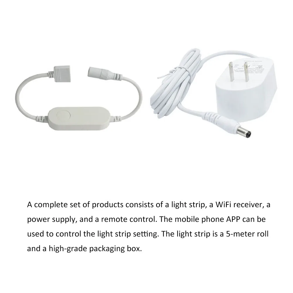 5 м Wifi Smart Led Stip DC12V 60 шт. светодиодов/м RGBW USB Светодиодная лента SMD5050 освещение для гостиной Голосовая умная жизнь/управление через приложение tuya