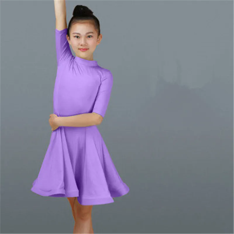 Kids Dresses for Girls Latin Dance Dress Evening Party Stage Performance Clothing Fringe Ballroom Competition Costumes Set | Тематическая