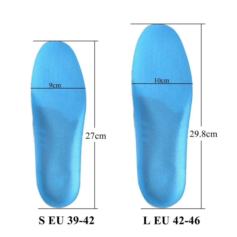 EiD Silicone Insoles sport Orthopedic Soles Non-Slip Gel Mattress Massaging Insole Shock Absorption Pads For man women Foot Care