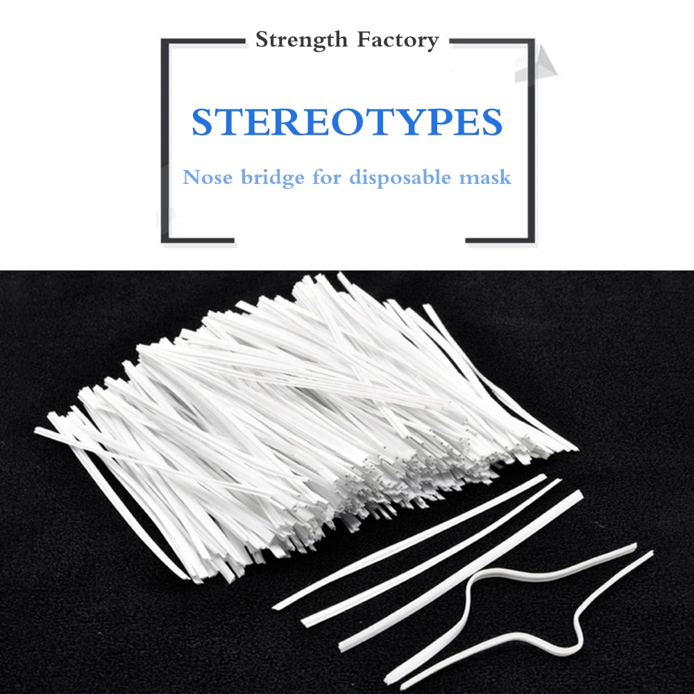 1000 шт. ленточные зажимы для переноски носа из белого полиэтилена|Принадлежности