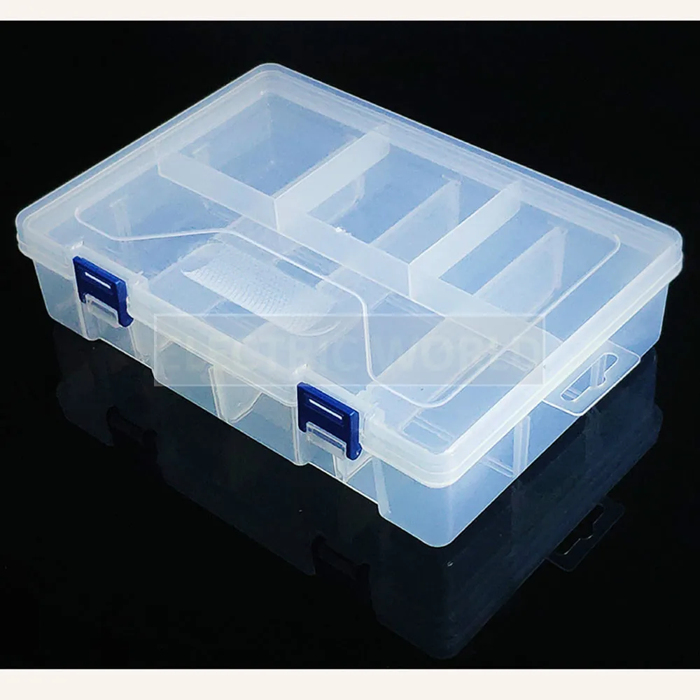 2 слоя 8 Сетка Коробка для хранения Контейнер пластиковый ящик-органайзер