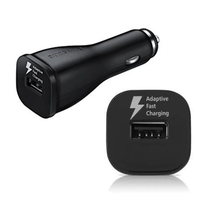 Оригинальное автомобильное зарядное устройство Samsung USB адаптивный Быстрый