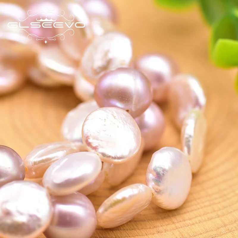 Оригинальный дизайн натуральный пресноводный барочный жемчуг GLSEEVO многослойный