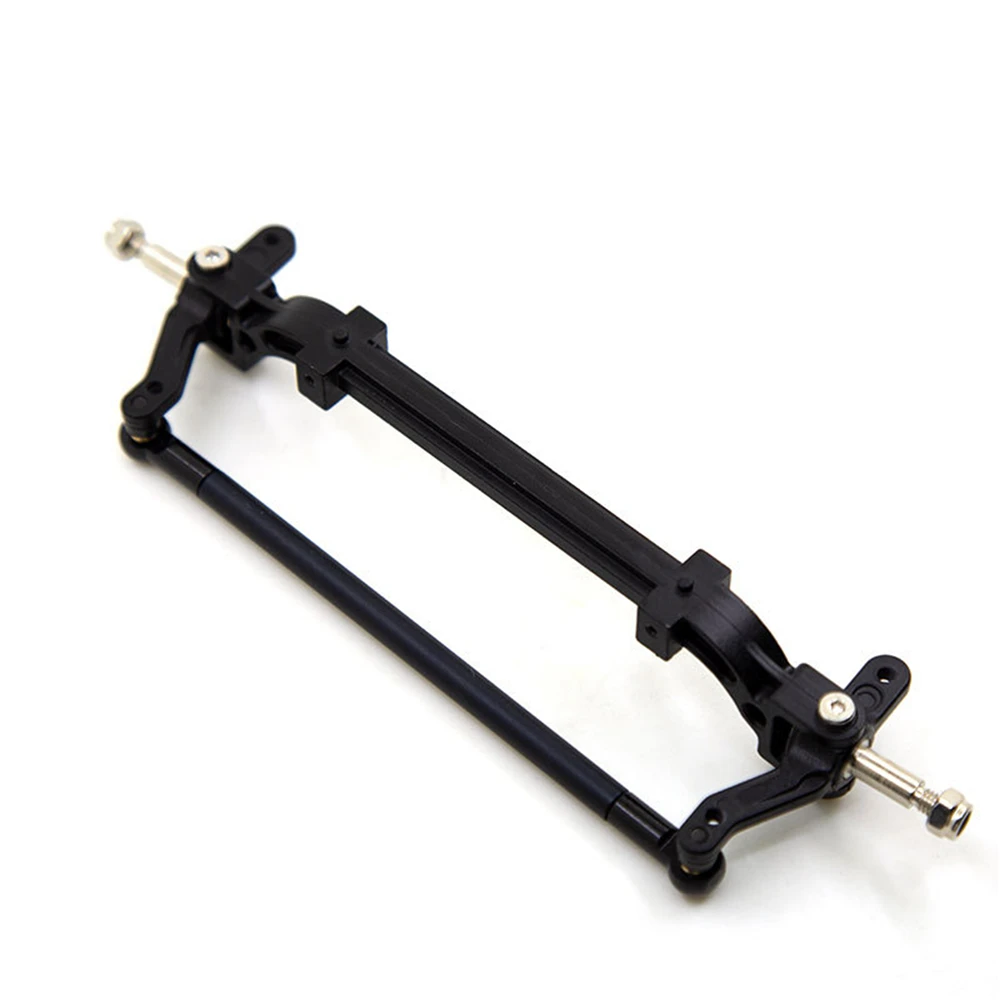 

Metal Unpowered Trailer Front Wheel Axle with Tie Rod for Tamiya 1/14 RC Tractor RC Model Car High Simulation Parts