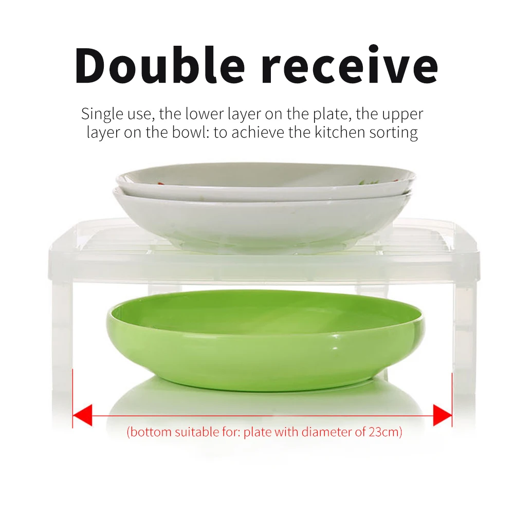 Кухонный органайзер для тарелок антибактериальная вертикальная стойка посуды