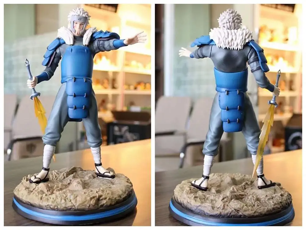 30 см японское аниме Наруто Senju Tobirama ПВХ Фигурки игрушки staute фигурки коллекционные