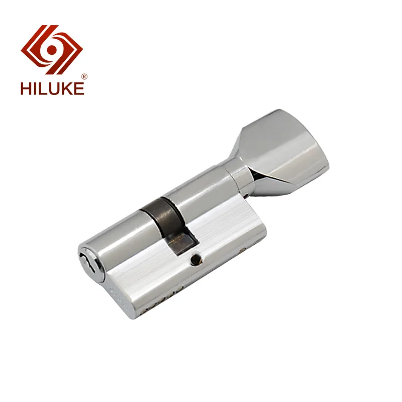 60 мм латунный цилиндр с кнопкой однорычажный стиль европейский стандарт замок на