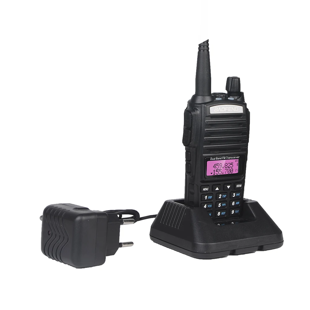 100% Оригинальный Портативный двухстороннее радио BAOFENG BF UV82 8 Вт Мощный двойной PTT