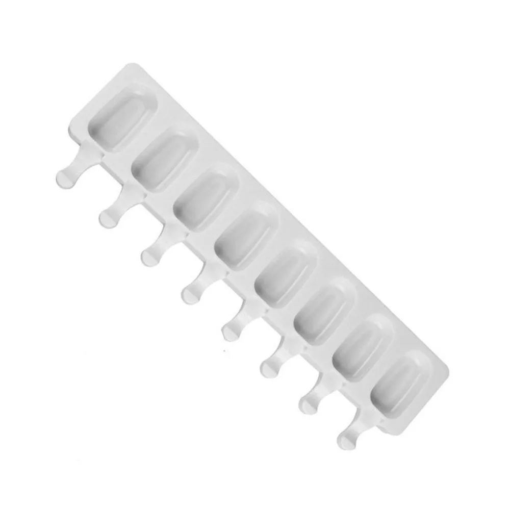 

8 Grid DIY Silicone Ice Cream Mold Popsicle Molds Popsicle Maker Ice Molds Ice Cream Maker Ice Tray Cube Tools Ice Cream Mak