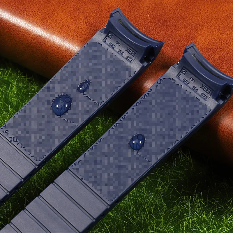 Ремешок для часов Longines CONQUEST HYDROCONQUEST водонепроницаемый браслет мягкий резиновый