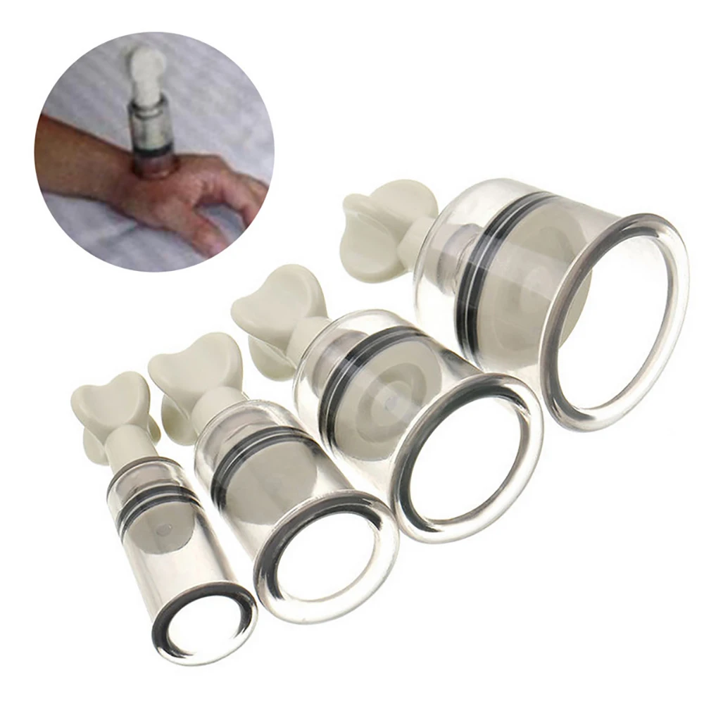 4 шт вакуумных Семья тела терапия Массаж сосков стойкая краска для усиления цвета