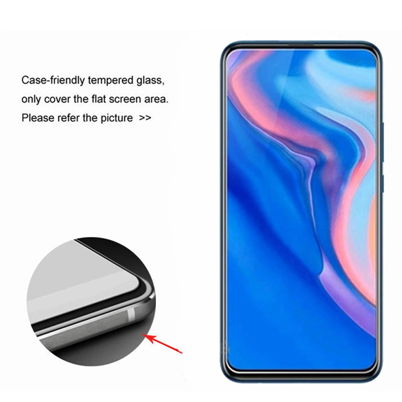Закаленное стекло для Huawei Y9S 2 шт. Защитное экрана телефона P Smart Z Y9Prime 2019 Y9 S