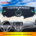 Противоскользящий коврик для приборной панели Hyundai Santa Fe 2013, 2014, 2015, 2016, 2017, 2018, DM IX45