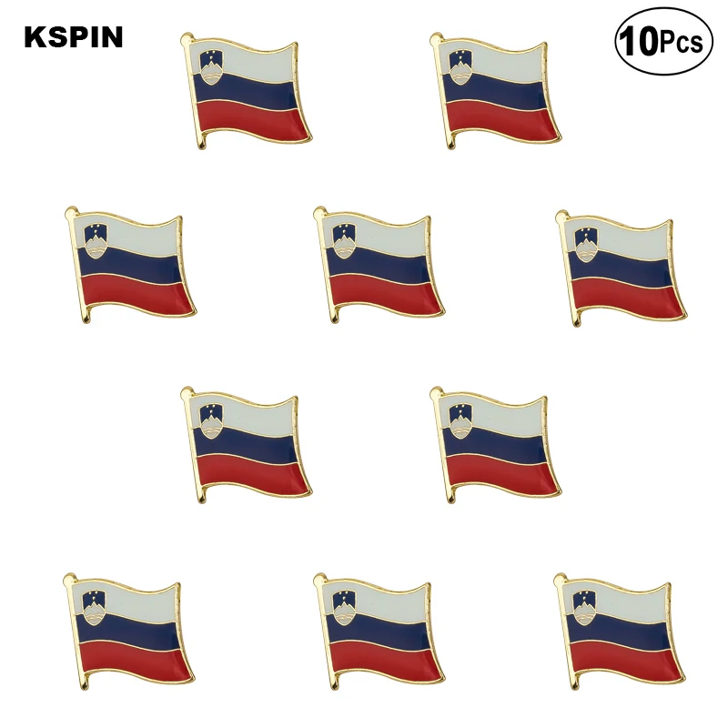 Sudan Flag Lapel Pin badge Brooch Pins Badges 10Pcs a Lot | Дом и сад