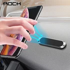 Магнитный автомобильный держатель для телефона ROCK, мобильный телефон, настенная подставка для iPhone, Samsung, Xiaomi
