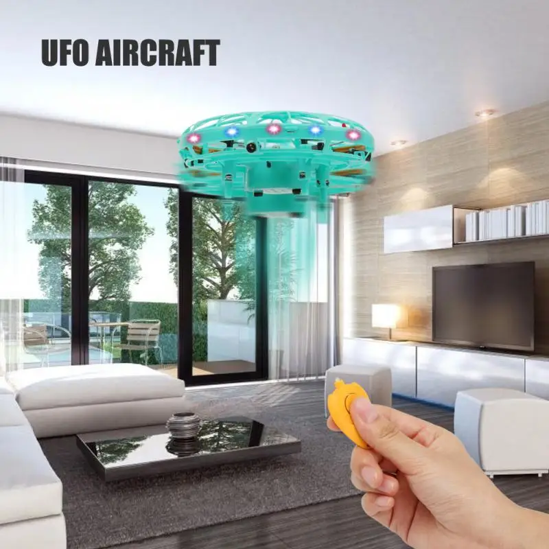 Mini Drone UFO Toys Infrared Sensing Control Hand Flying Aircraft Quadcopter Infraed RC Helicopter Kid Toy Gift Party Supplies | Дом и сад