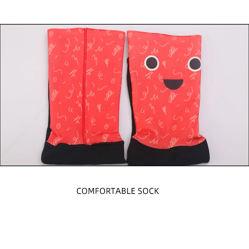 Новые технологии материал носки для бега Смешные личности противоскользящие