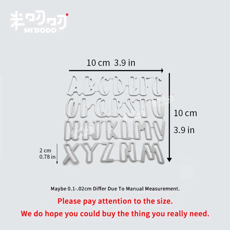 Английский алфавит буквы металлические Вырубные штампы для рукоделия