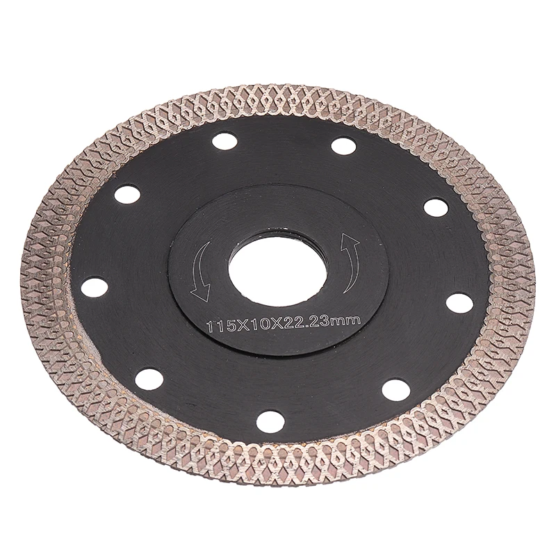 

1pc Tile Thin Wet Dry Porcelain Black Saw Blade 4.5inch 115mm Circular Diamond Cutting Discs Blades For Marble Granite Stone