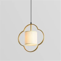 modern creative new chinese style designer hotel cafe dining room bedroom bedside porch corridor zen small lamp led bulbs metal