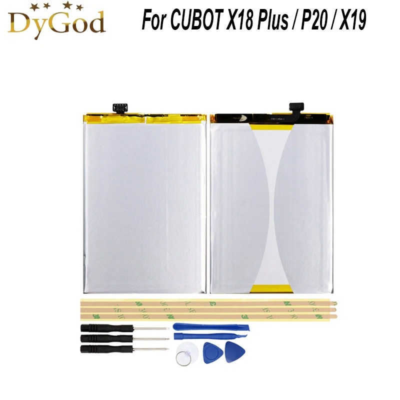 Аккумулятор DyGod 4000 мАч для Cubot P20 X18 Plus сменный Аксессуар большой емкости