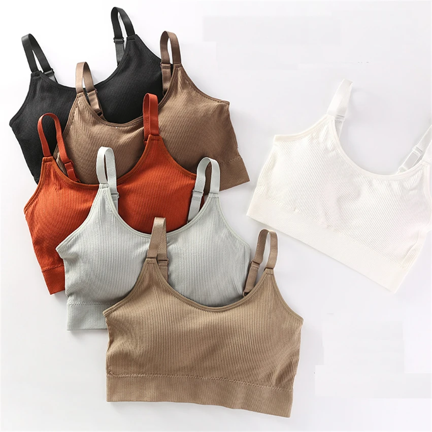 

Women Wireless Bra Cotton Bralette Padded Tube Top Female Soft Push Up Fashion Lingerie Breathable Underwear Intimates Female