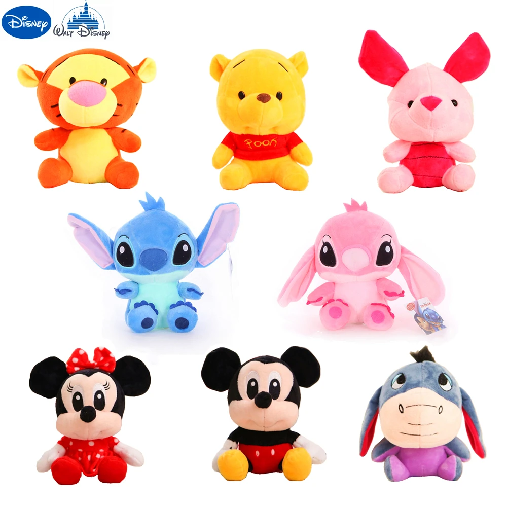

Игрушка плюшевая Ститч, Минни, Микки Маус, Минни, тиггер