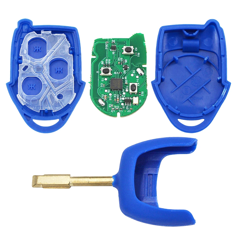 Дистанционный ключ с 3 кнопками умный Автомобильный 433 МГц чип 4D63 FO21