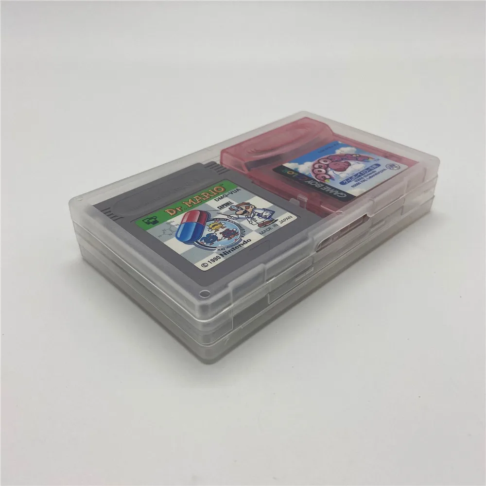 Портативная коробка для хранения игровых кассет 6 ячеек держатель карт чехол