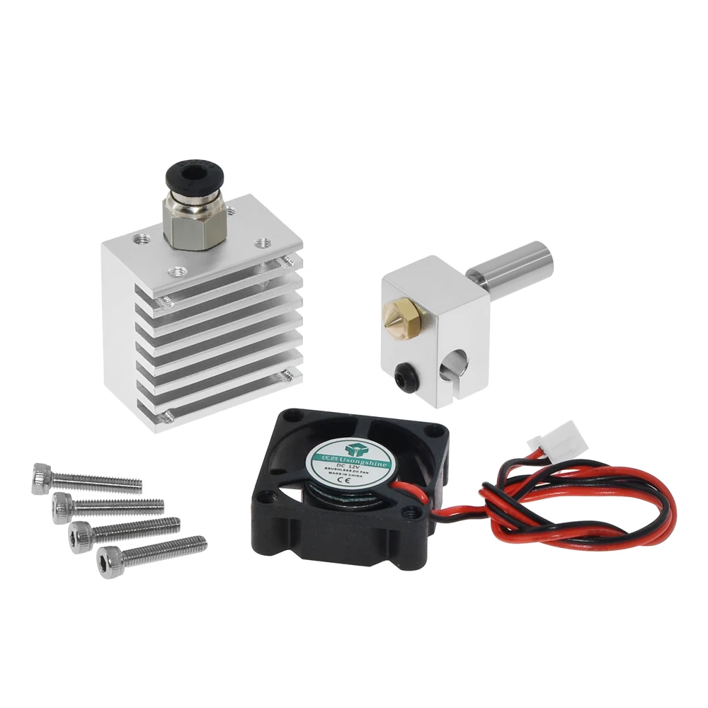 Набор для экструдера 3D Chimera Hotend 2 в OUT многоэкструзионный полностью металлический