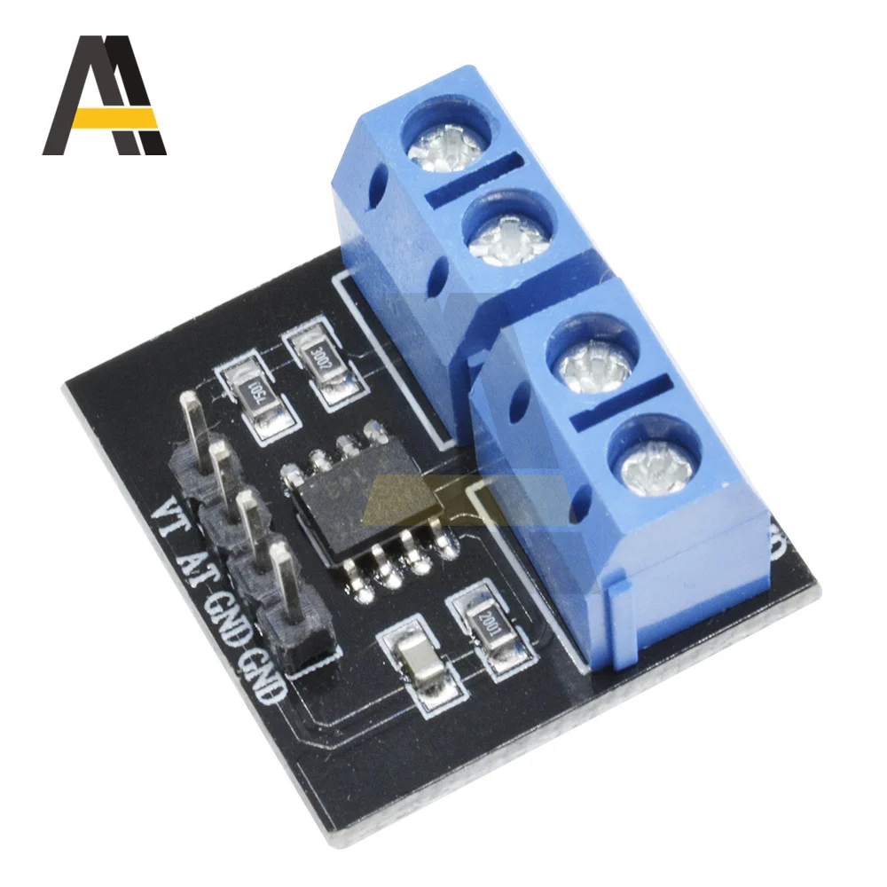 

MAX471 Voltage Current Sensor Module For Arduino AVR Tester Board 5V DC 3-25V 0-3A Diy Electronic Resistive Voltage Divider