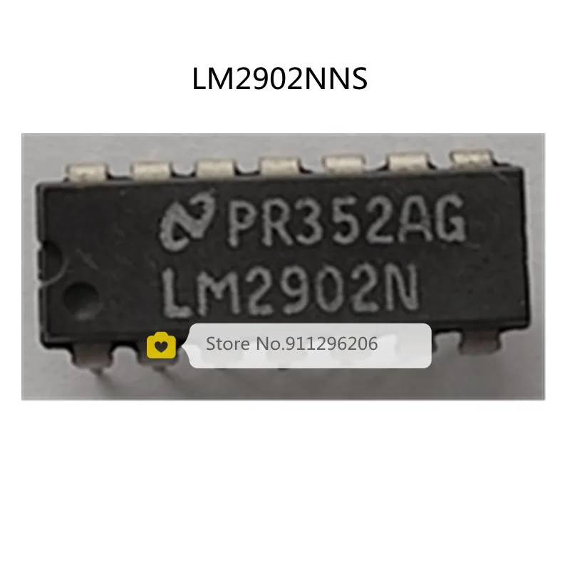 10 шт./лот LM2902NNS DIP14 LM2902 100% Новый оригинальный