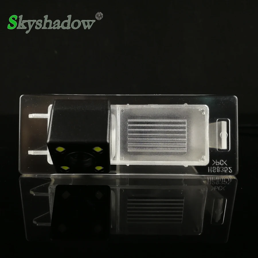 Автомобильная камера заднего вида HD CCD 4 светодиодный с функцией ночного видения