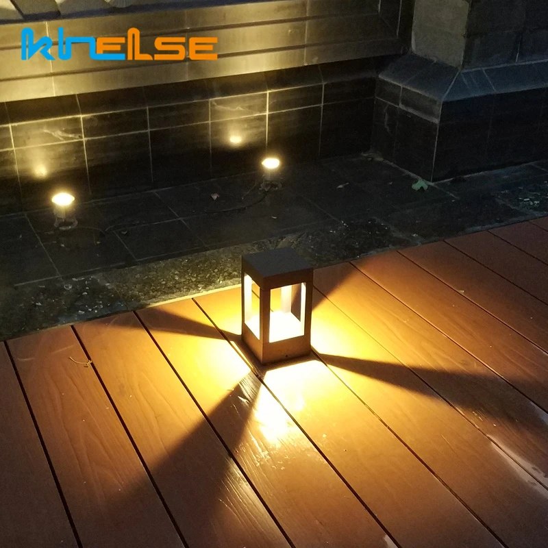 

Outdoor Hollow Lawn Lamp Aluminum Waterproof IP54 Garden Pillar Light Courtyard Home Decor Landscape Exterior Lights Luminaire