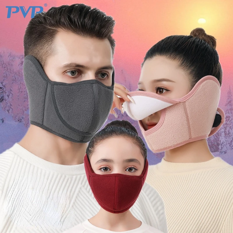 

1pcs Winter Warm Face Cover Windproof Fleece Ear Protection Face Outdoor Cycling Ski Hiking Sport Protector Kids Adult boy/Girl