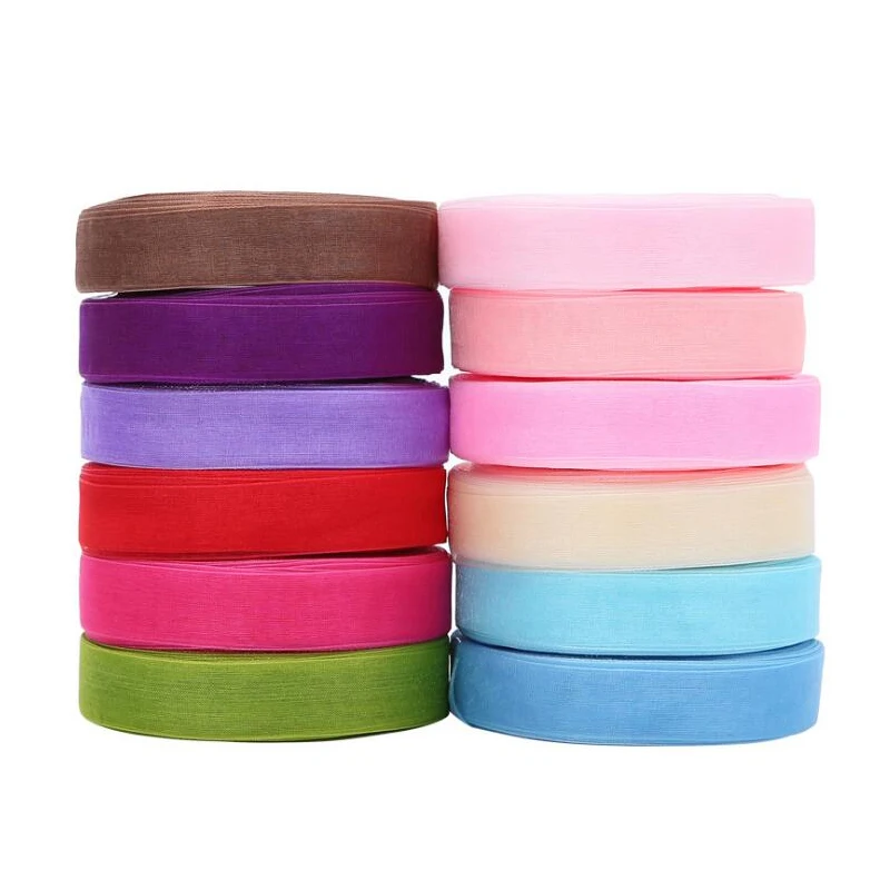 2 см Снежная пряжа шифон лента цветочный магазин свежее мыло в подарочной коробке