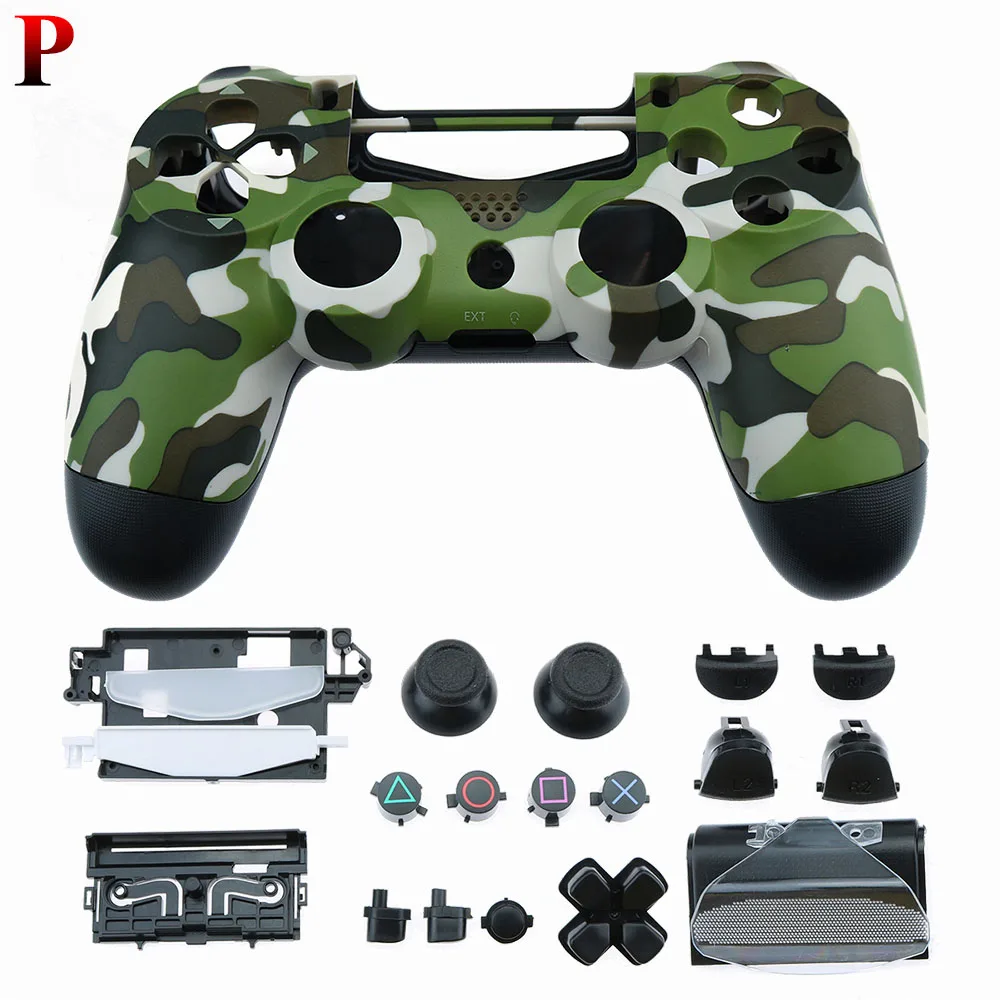 P YuXi оболочка для ps4 pro тонкая Замена полная оболочка и кнопки мод комплект контроллер пользовательский чехол Корпус для playstation 4 pro - Цвет: P