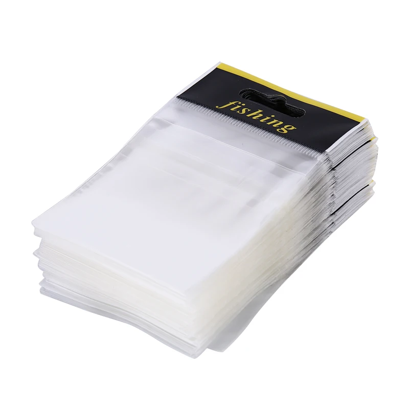 100/200Pcs Small Fish Hook Bags Fishing Accessories Bag Fishing Bag For Fishing Shop
