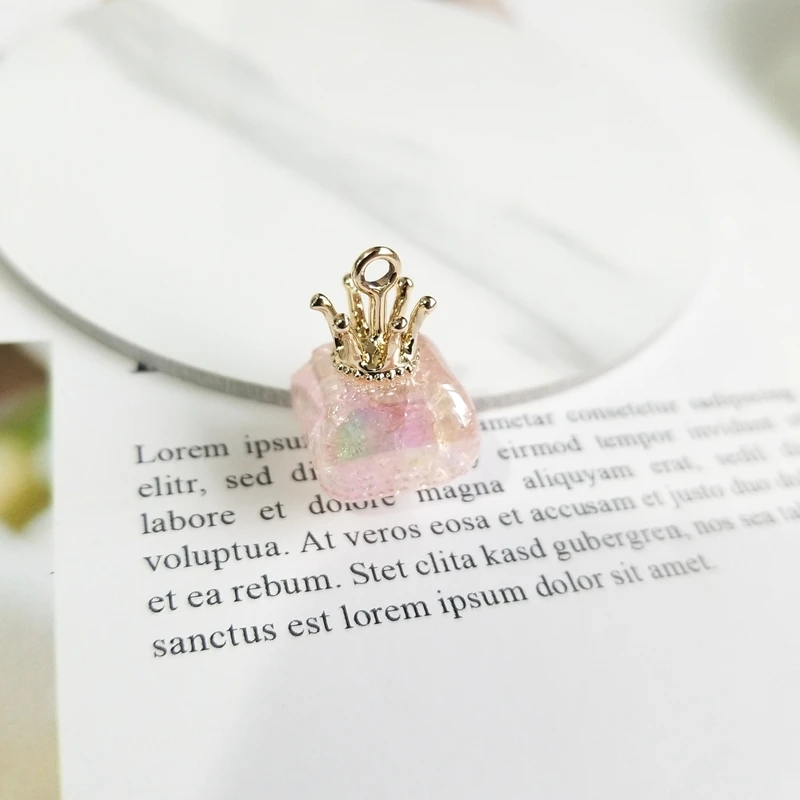 European crown dream temperament 7 - color handmade DIY material jewelry earrings pendant wholesale | Украшения и аксессуары